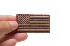 US Flag Patch Earth Terrain 2.5 Inch - 2.5x1.4 inch