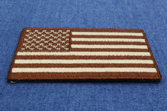 US Flag Patch Earth Terrain 2.5 Inch - 2.5x1.4 inch