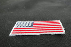 US Flag Patch White Border 2 Inch - 2x1.1 inch