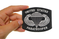 US Paratrooper Patch - 3.5x3 inch