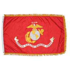 USMC Marine Corps Flag Grommets – Fringe Nylon Made in USA