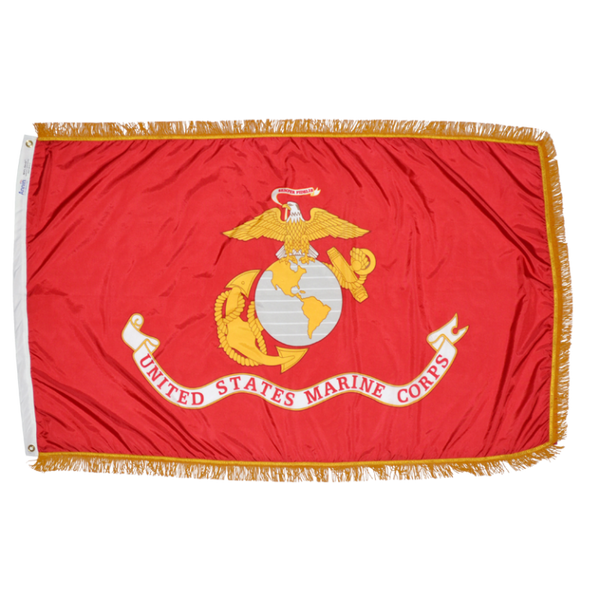 All sizes from 12x18 inches to 4x6 feet. USMC Marine Corps Flag Outdoor ...