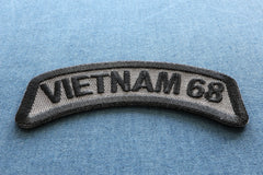 Vietnam 1968 Patch - 3.5x1.5 inch