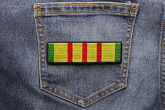 Vietnam Ribbon Patch - 4x1 inch