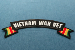 Vietnam War Vet Patch - 11x4.5 inch