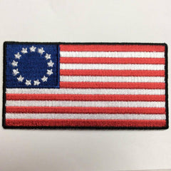 Betsy Ross - 2x3 inch - Iron On Patch.