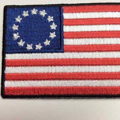 Betsy Ross - 2x3 inch - Iron On Patch.