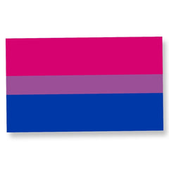 Bisexual Flag Cut & Sewn Flag - Made in USA