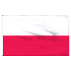 Poland Flag Outdoor - Nylon Sewn Made in USA