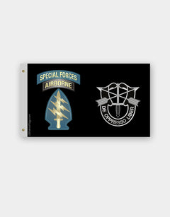 Special Forces Airborne / De Oppresso Liber Flag Made in USA