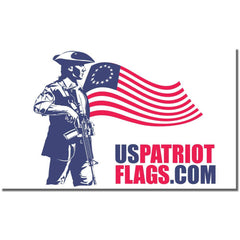 US Patriot Flags Nylon Printed Made in USA Betsy Ross.