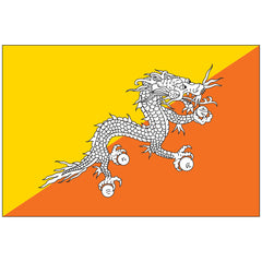 Bhutan Flag - Made in USA