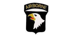 101st Airborne (White) Flag 3x5 ft. Standard.