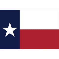 State of Texas Flag Sewn Made in USA.