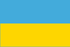 Ukraine Flag 3 X 5 ft. Standard.