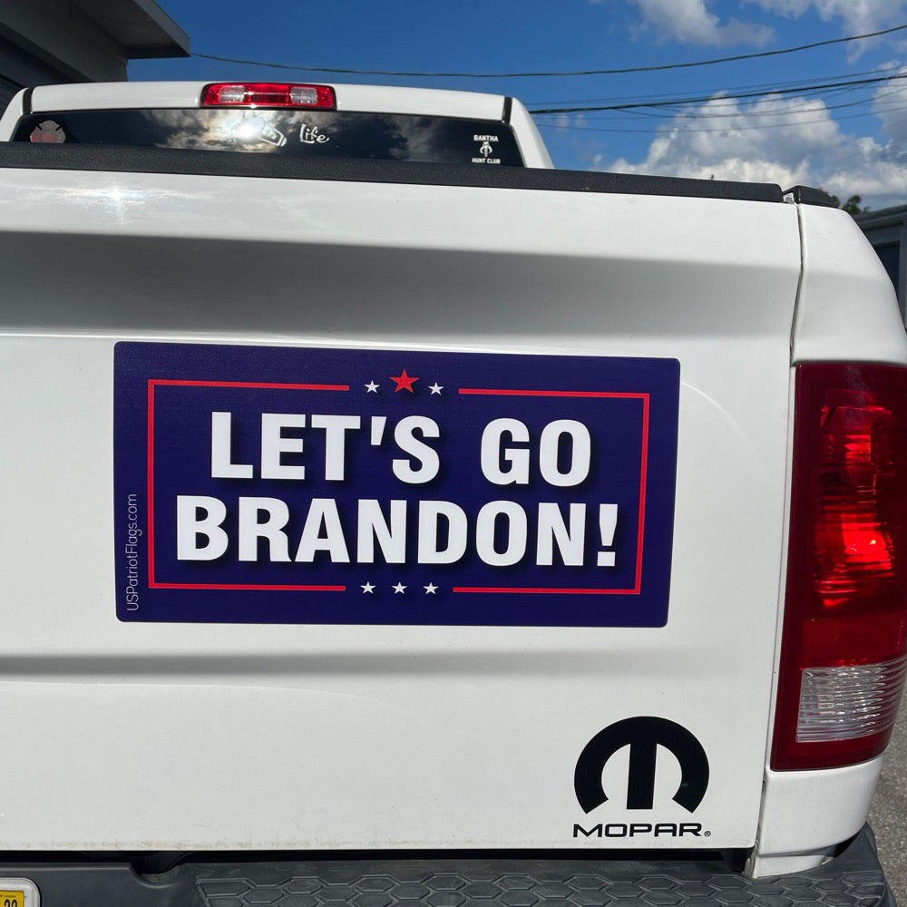 FJB Lets Go Brandon Decal Sticker Anti Joe Biden Trump Car Truck