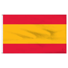 Spain Flag no Seal Nylon Dyed Made in USA.