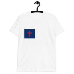 Christian Flag Short-Sleeve Unisex T-Shirt.