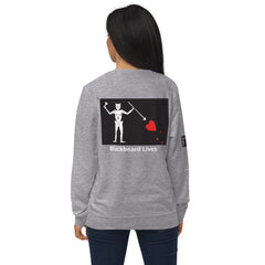 Blackbeard Lives Unisex organic sweatshirt.