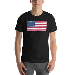 48 Star American Flag Unisex t-shirt