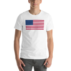 48 Star American Flag Unisex t-shirt