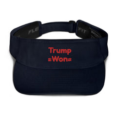 Trump Won Visor.